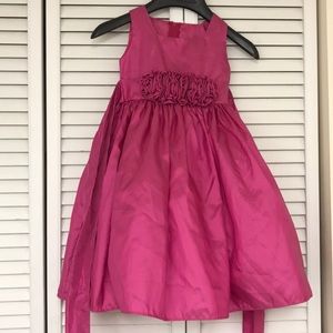 Girls pink dress